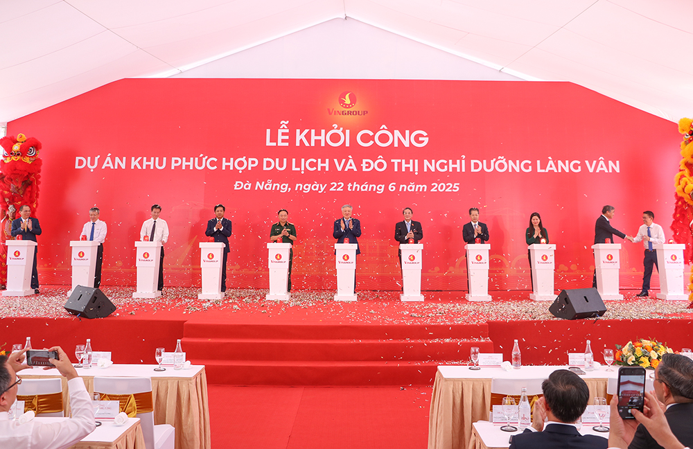 Khởi công Khu phức hợp Du lịch và Đô thị Nghỉ dưỡng Làng Vân