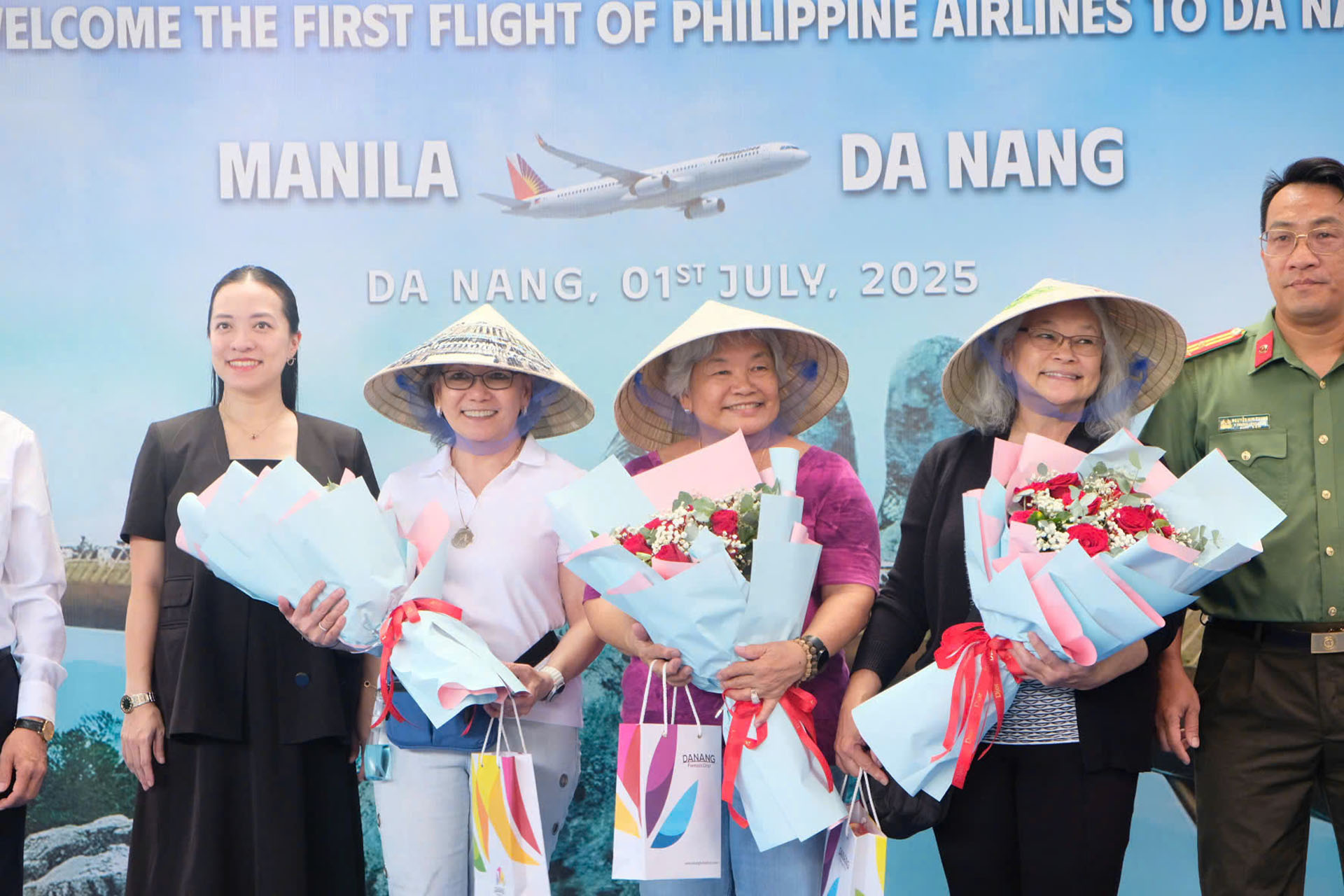 Chào đón Hãng hàng không Quốc gia Philippine Airlines lần đầu tiên mở đường bay đến TP. Đà Nẵng 2025