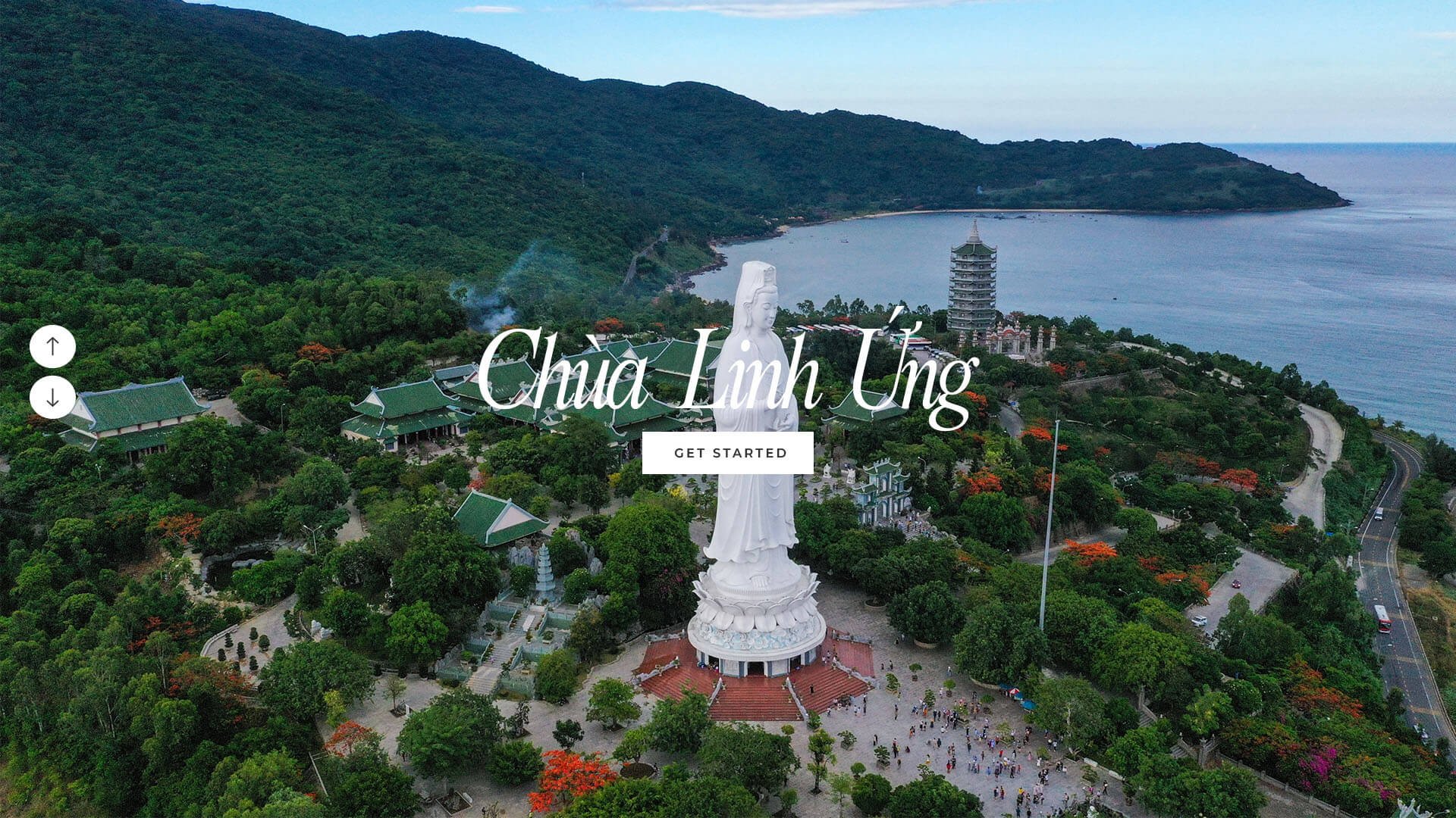 CHÙA LINH ỨNG – BÃI BỤT – ĐÀ NẴNG tại bán đảo Sơn Trà