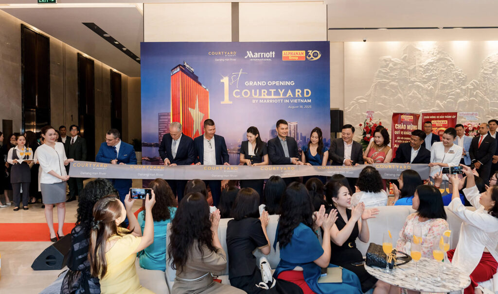 Courtyard by Marriott Danang Han River chính thức đạt chuẩn 5 sao; Lễ khai trương khách sạn Courtyard by Marriott Danang Han River