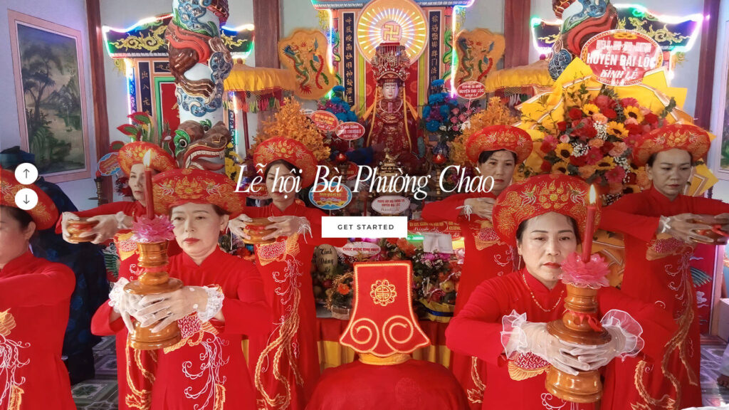 Lễ hội Bà Phường Chào là một lễ hội dân gian đặc sắc và lâu đời của người dân Đà Nẵng. 1