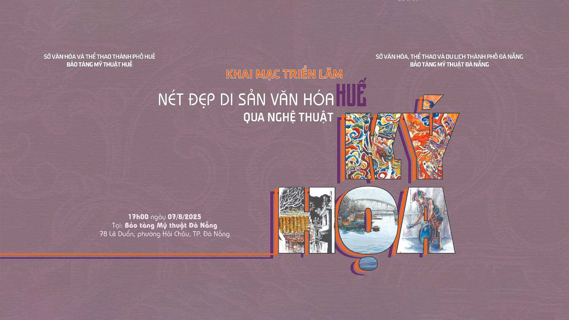 Tọa đàm “Đổi mới và nâng cao chất lượng công tác triển lãm chuyên đề tại các bảo tàng mỹ thuật ở Việt Nam” và khai mạc triển lãm“Nét đẹp di sản văn hóa Huế qua nghệ thuật ký họa” tại Bảo tàng Mỹ thuật Đà Nẵng