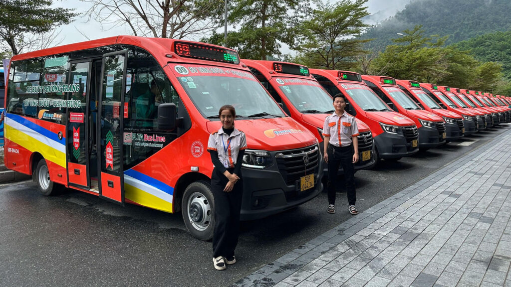 Xe buýt đi Sun World Bà Nà Hills là phương tiện thuận tiện và tiết kiệm chi phí