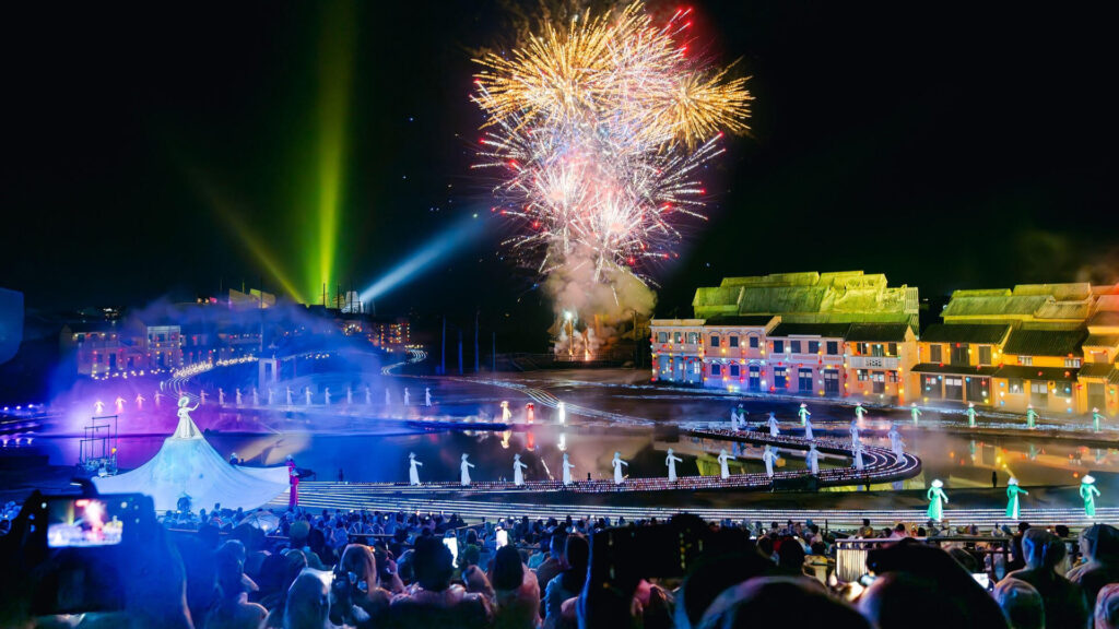 show diễn ấn tượng hội an tại Đảo ký ức hội an