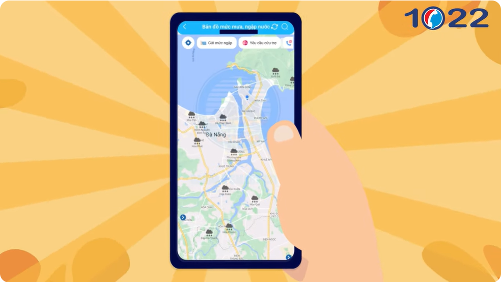 Cung cấp, chia sẻ thông tin mưa ngập tại thành phố Đà Nẵng