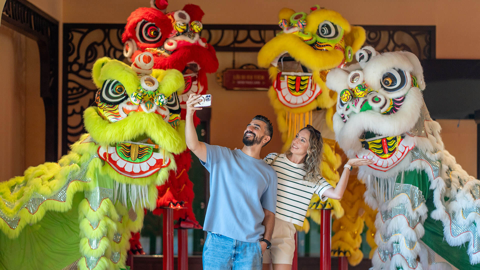 Inauguration of the Lion & Dragon Dance Art Museum at Sun World Ba Na Hills