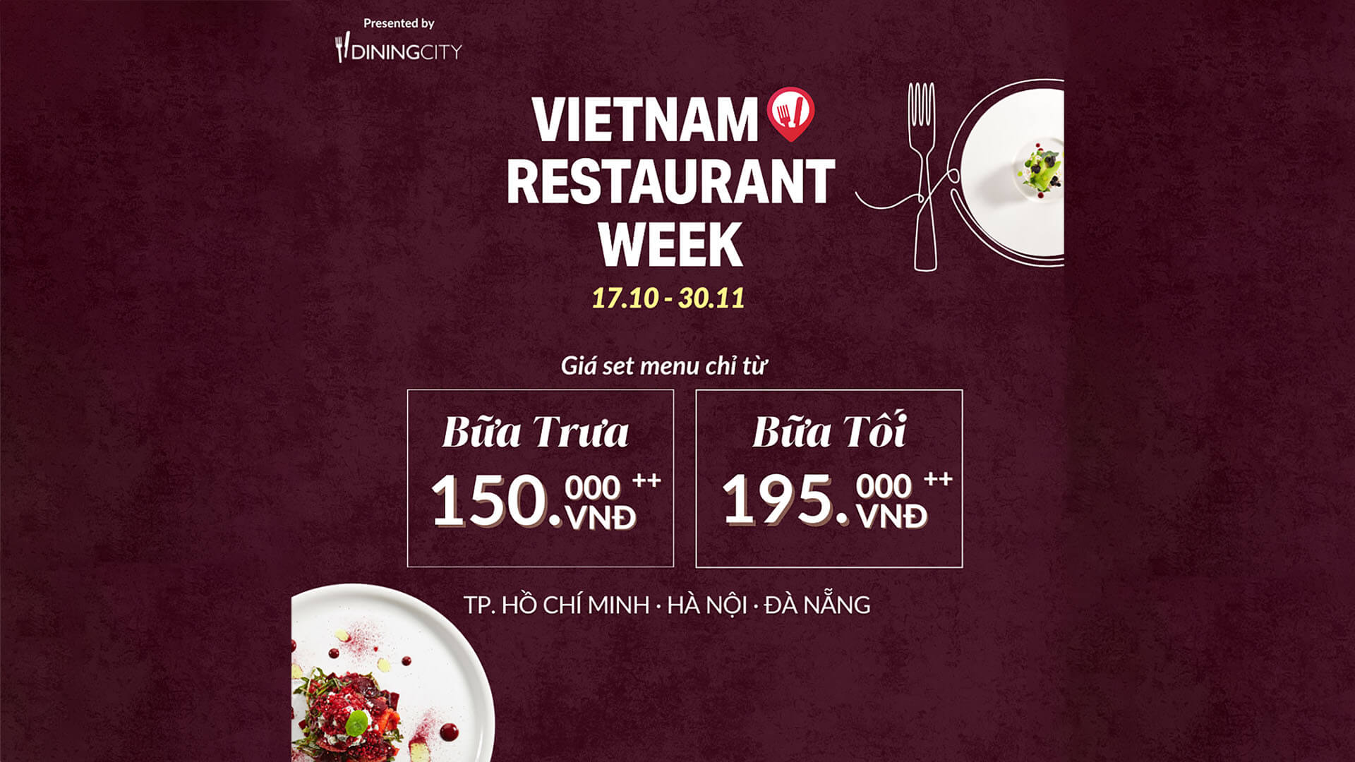 Tuần Lễ Nhà Hàng Việt Nam – Mùa Thu 2025