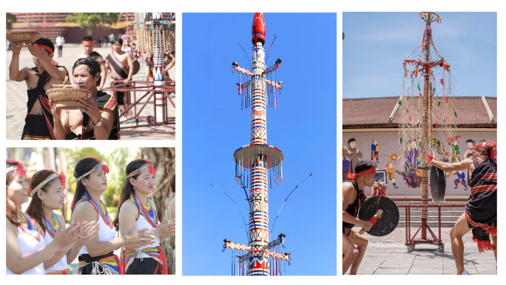 Nghi lễ dựng cây Nêu và bộ Gu của người Cor