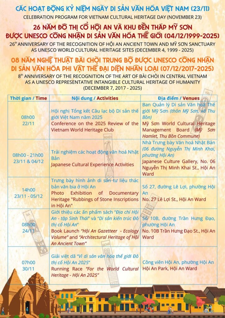 26 năm Đô thị cổ Hội An được UNESCO công nhận là Di sản Văn hóa Thế giới 2