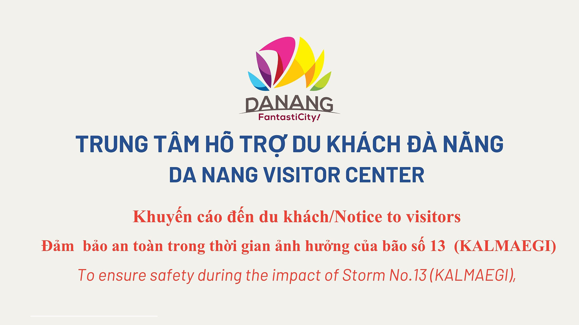 5/11/2025: Khuyến cáo dành cho du khách tại Đà Nẵng