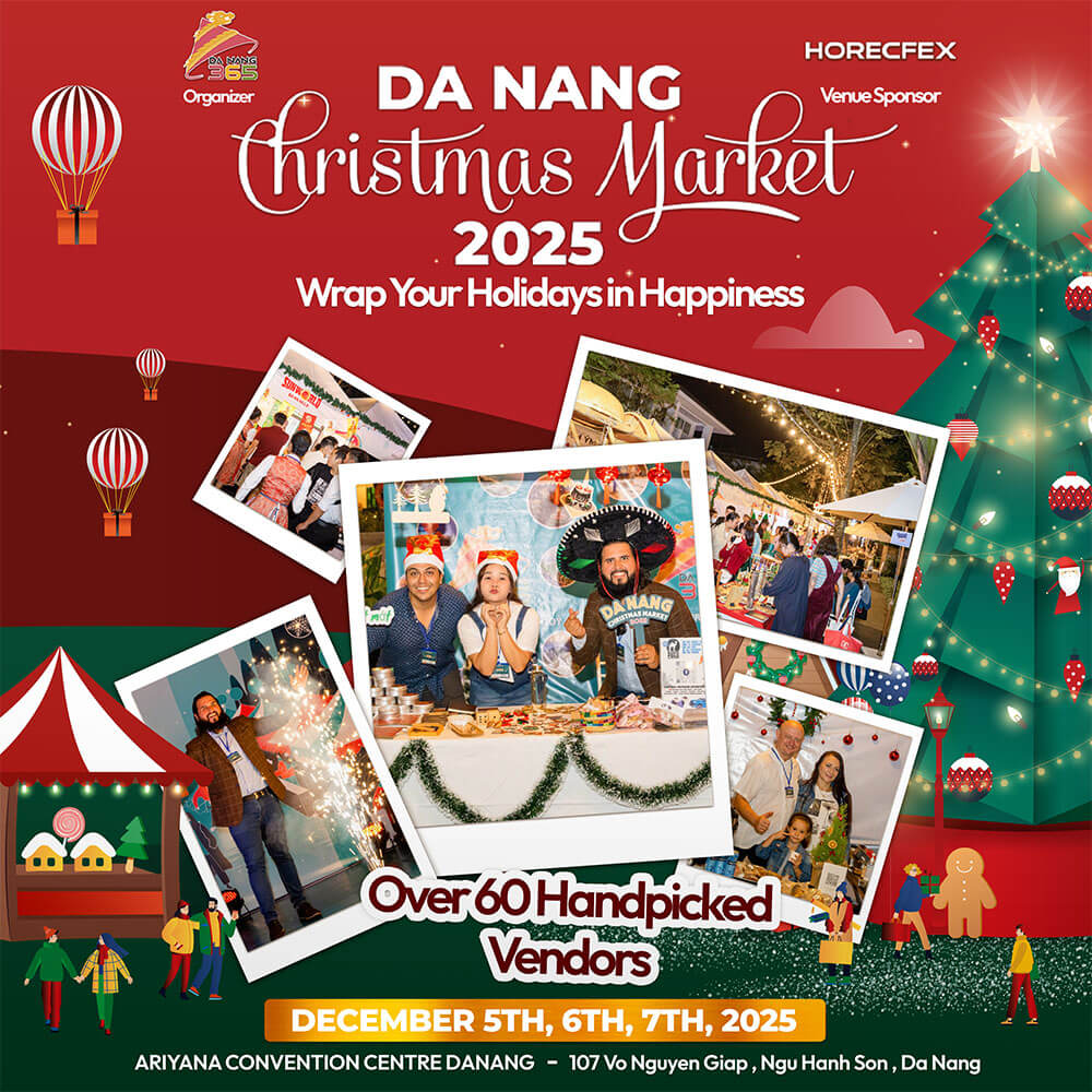 Danang Christmas Market 2025 returns for its third season over 60 handpciked vendors
