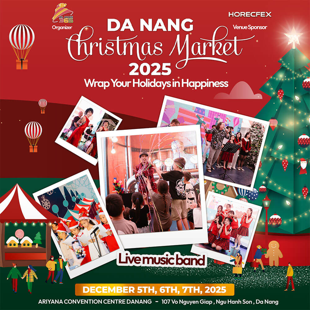 Danang Christmas Market 2025 returns for its third season live music band