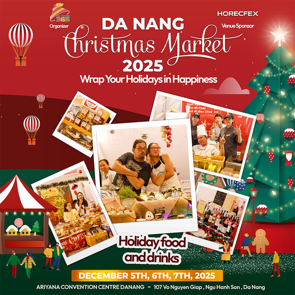Danang Christmas Market 2025 returns for its third season holiday food and drinks