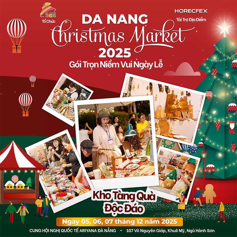 Kho tàng quà độc đáo | Danang Christmas Market 2025 trở lại vào mùa thứ 3
