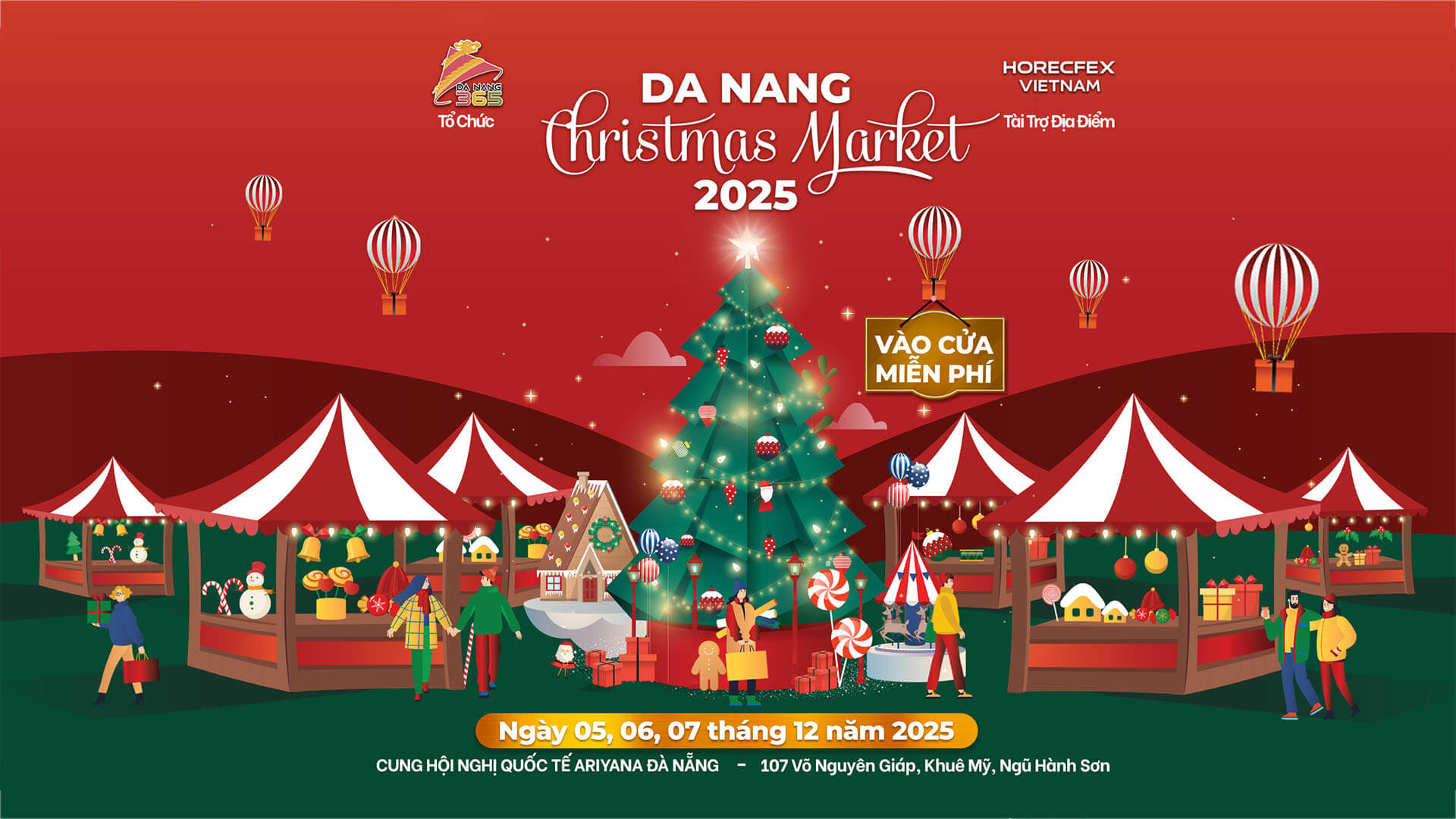 Danang Christmas Market 2025 trở lại vào mùa thứ 3