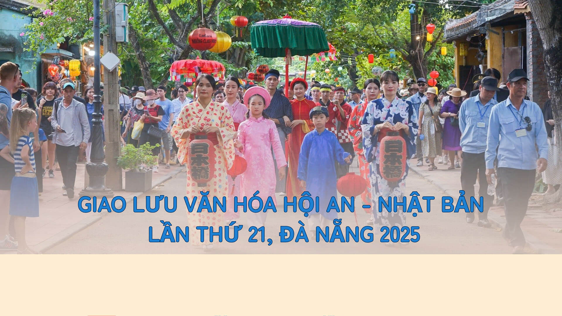[Infographic] – Chuỗi hoạt động “Giao lưu văn hóa Hội An – Nhật Bản” lần thứ 21, Đà Nẵng 2025