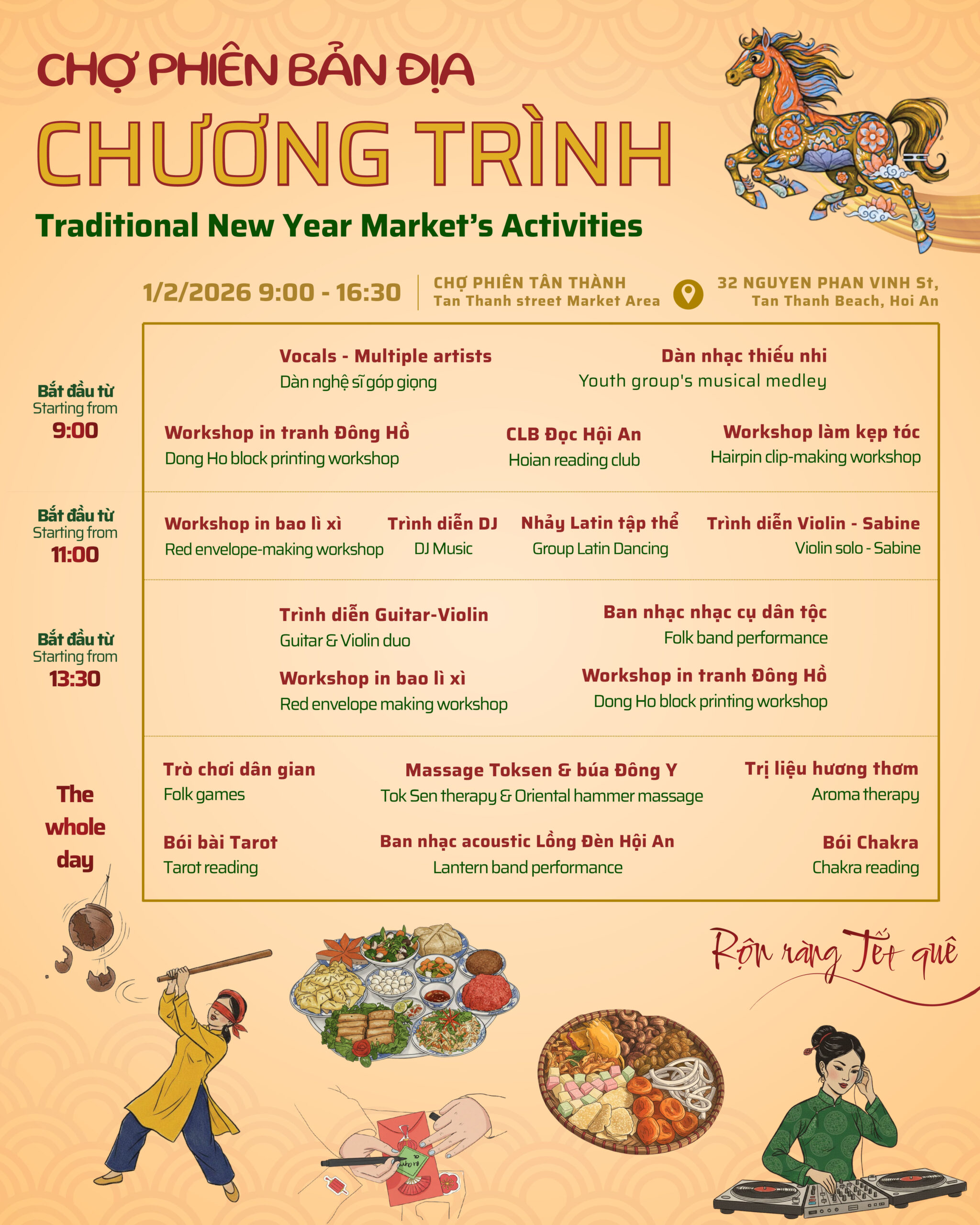 Chợ phiên bản địa Tân Thành – Rộn ràng Tết quê 2