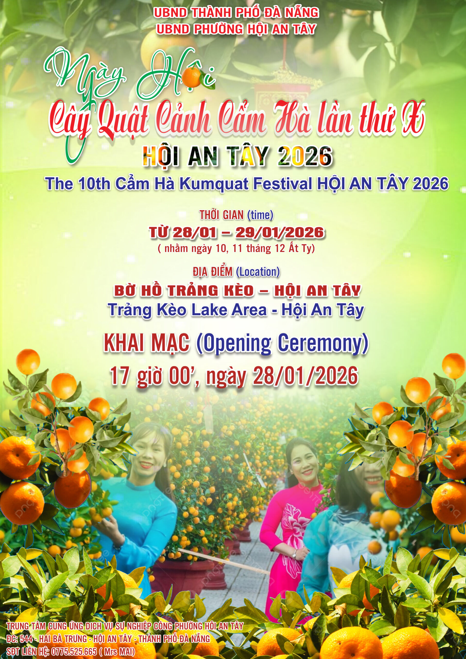 Chạm xuân Đà Nẵng tại Ngày hội cây quật cảnh Cẩm Hà Lần thứ X – Hội An Tây 2026