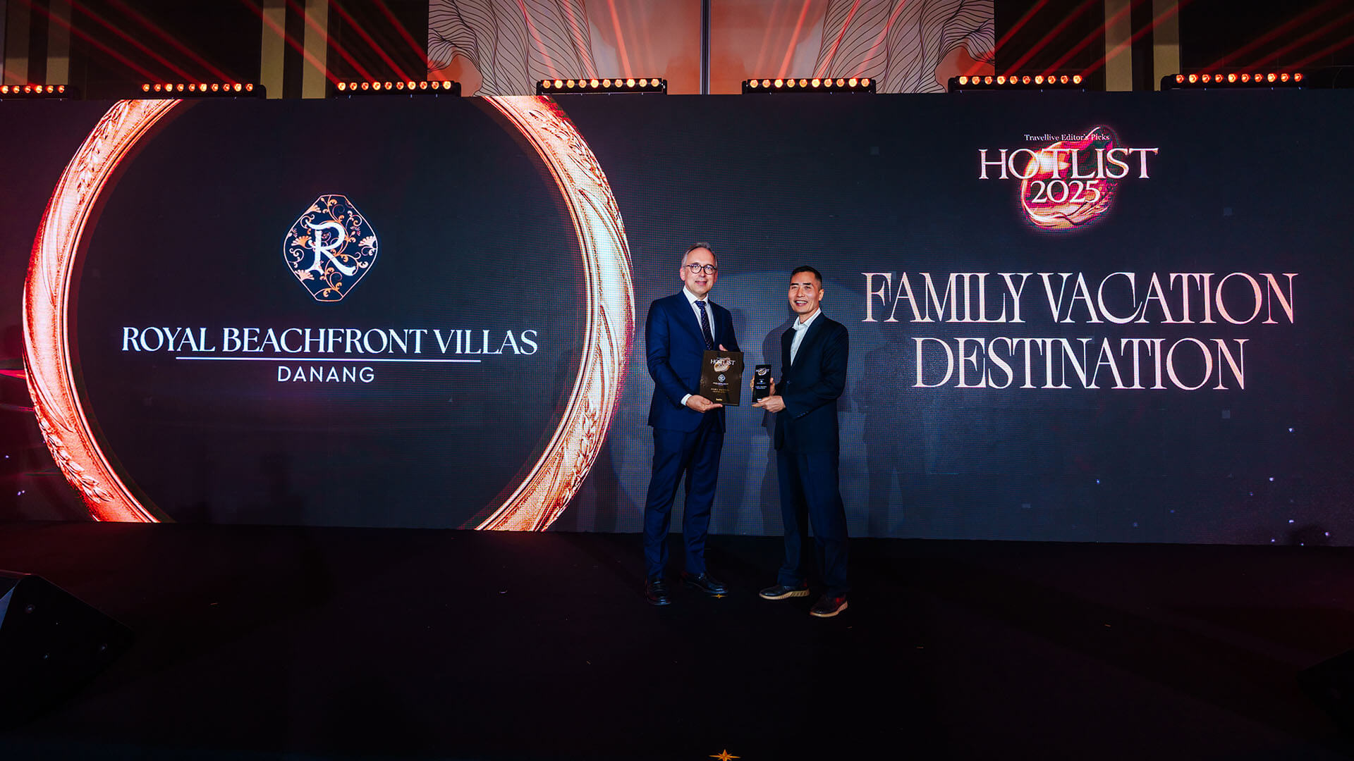 Royal Beachfront Villas Danang honored as a family vacation destination at Hotlist Travellive Editor’s Pick 2025