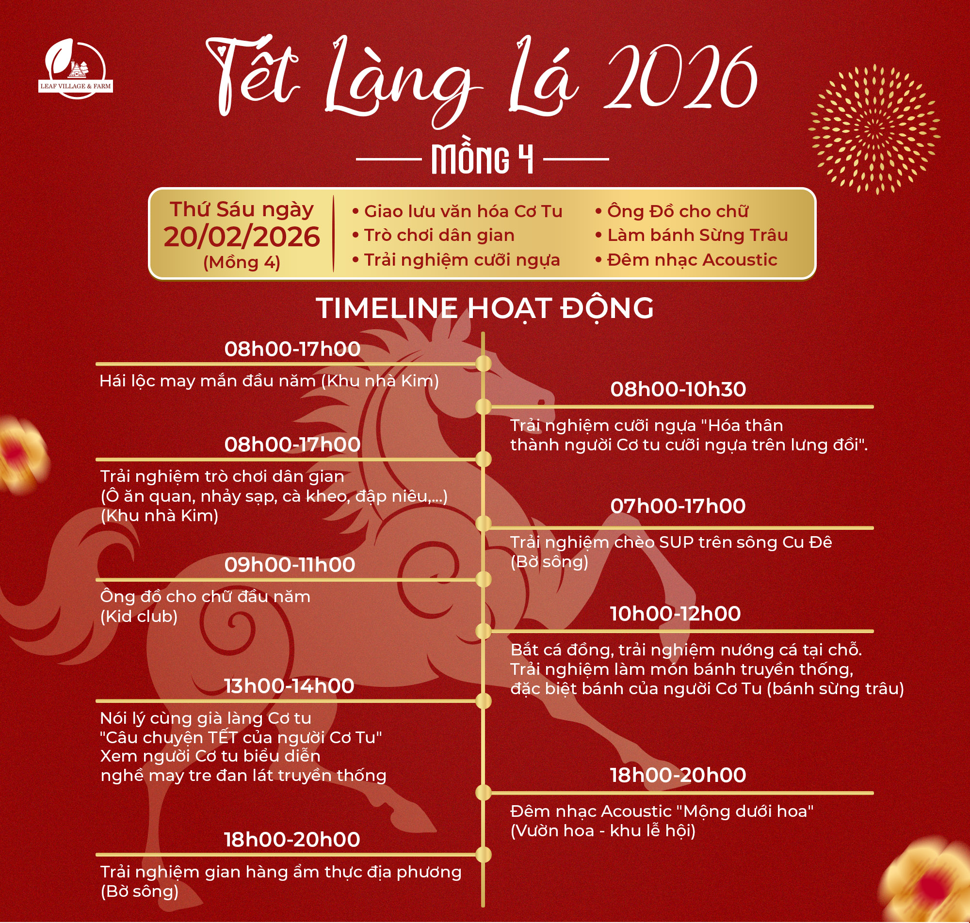 Đón Tết tại Làng Lá 3