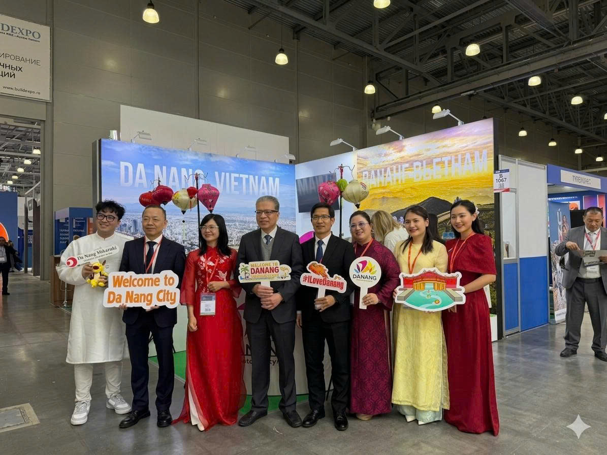 Đà Nẵng quảng bá du lịch tại Hội chợ Quốc tế MITT Nga 2026 – Định vị điểm đến nghỉ dưỡng biển lý tưởng của du khách Nga và CIS tại Việt Nam