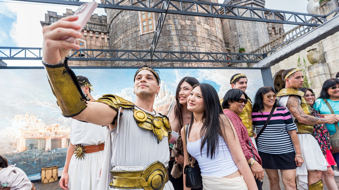 Khách miền Trung – Tây Nguyên đến Ba Na Hills tăng hơn 60%