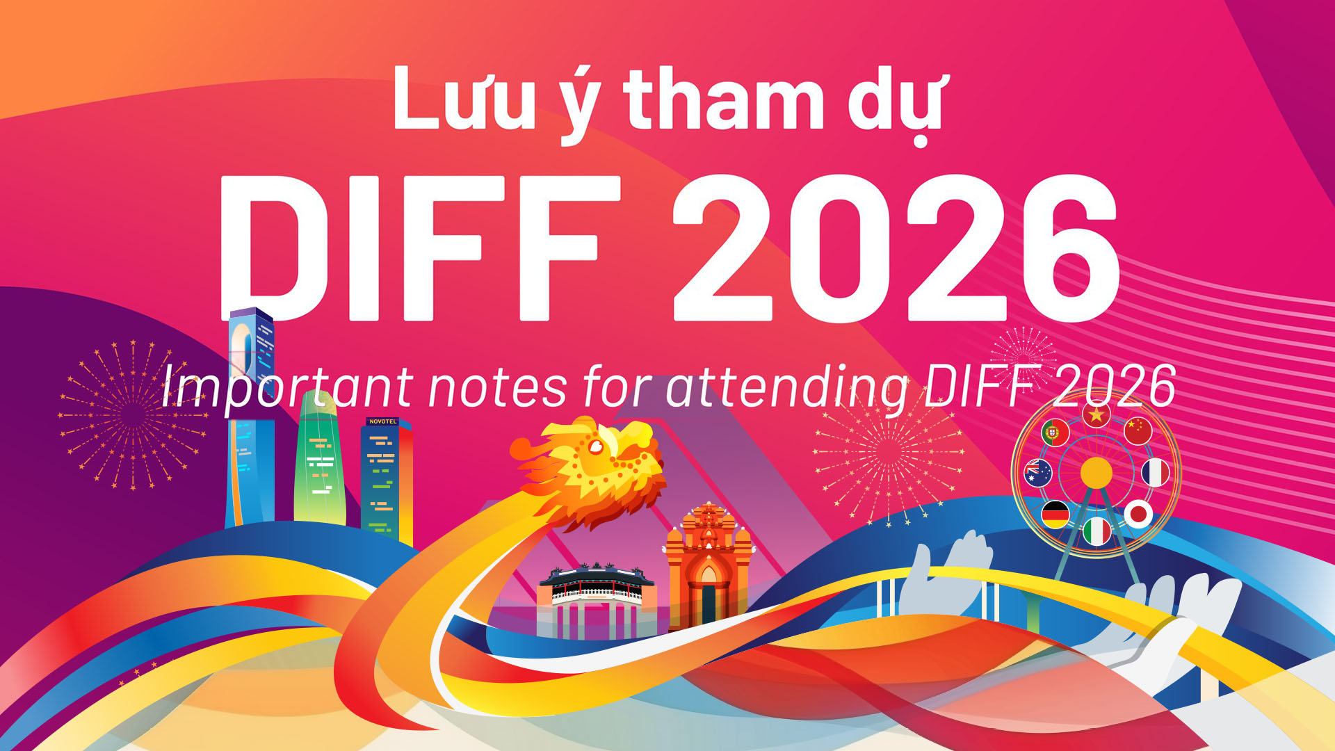 Giải đáp mua vé Lễ hội pháo hoa Quốc tế Đà Nẵng 2026 DIFF 2026 và các thông tin cần biết