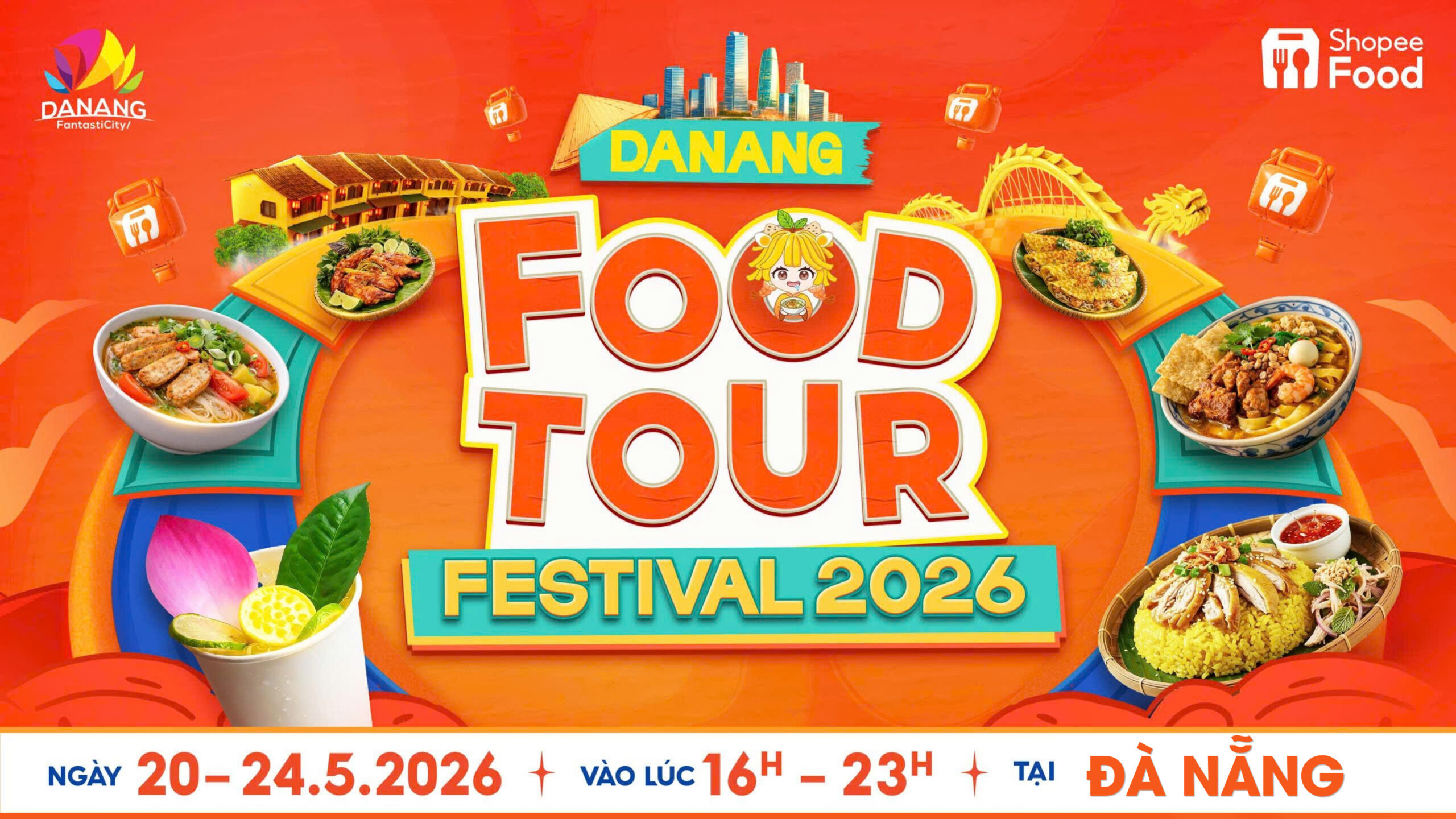 Lễ hội Đà Nẵng Food Tour 2026 – Nơi hội tụ “Tinh hoa ẩm thực xứ Quảng”