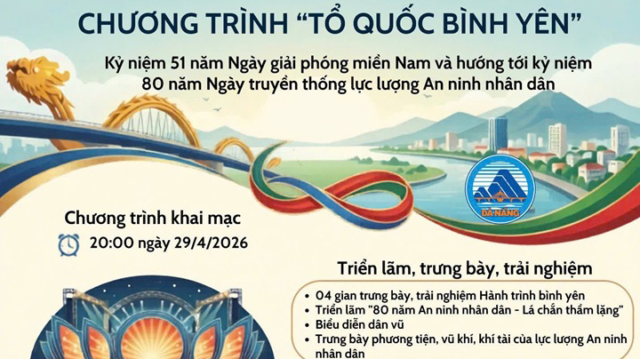 [Infographic] – Chương trình Gala “Tổ quốc bình yên”