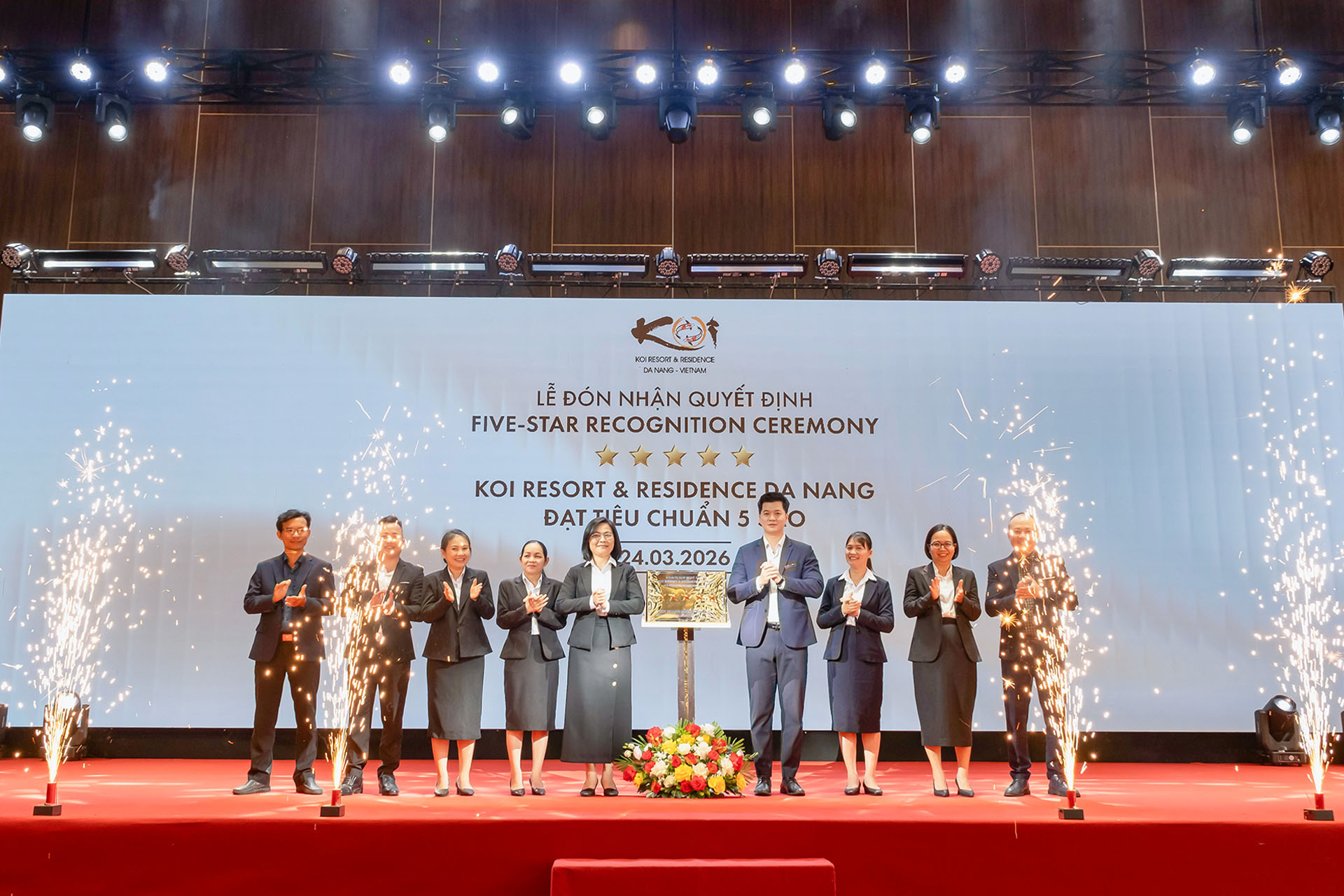 KOI Resort & Residence Đà Nẵng đạt chuẩn 5 sao