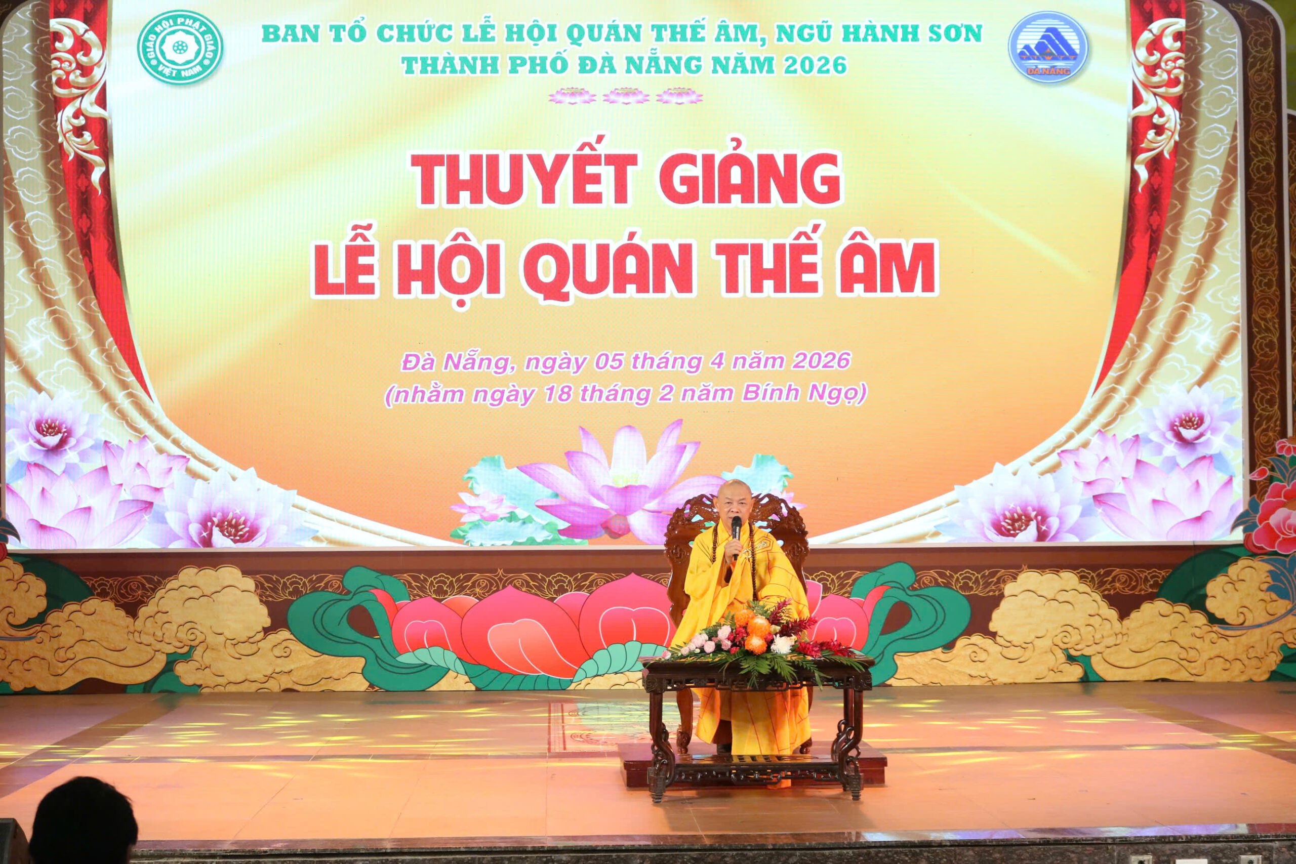 Lan tỏa tinh thần từ bi qua chương trình thuyết giảng chủ đề Lễ hội Quán Thế Âm