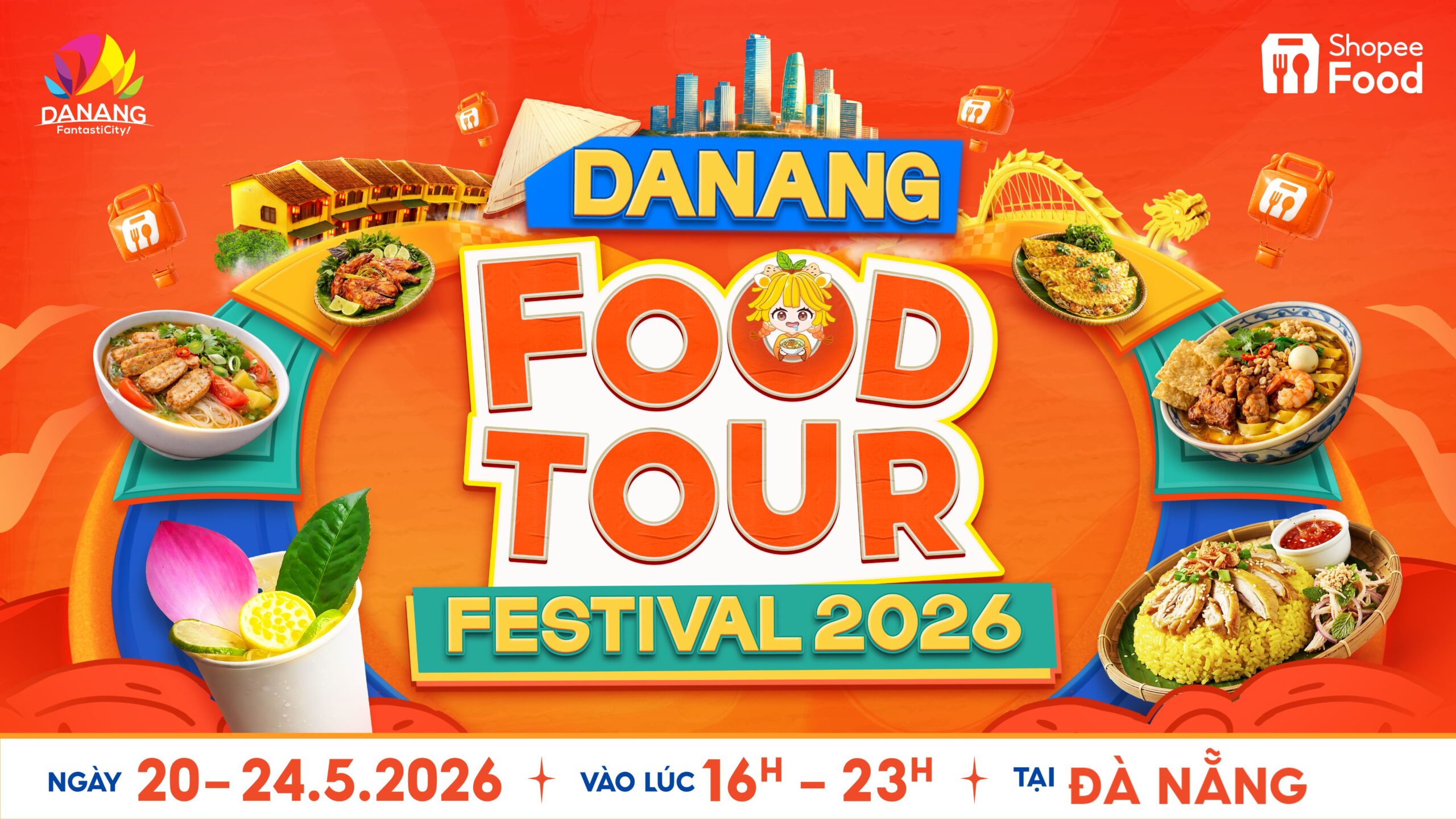 Đếm ngược còn 5 ngày – Sẵn sàng chạm vị giác tại Lễ hội Đà Nẵng Food Tour 2026!