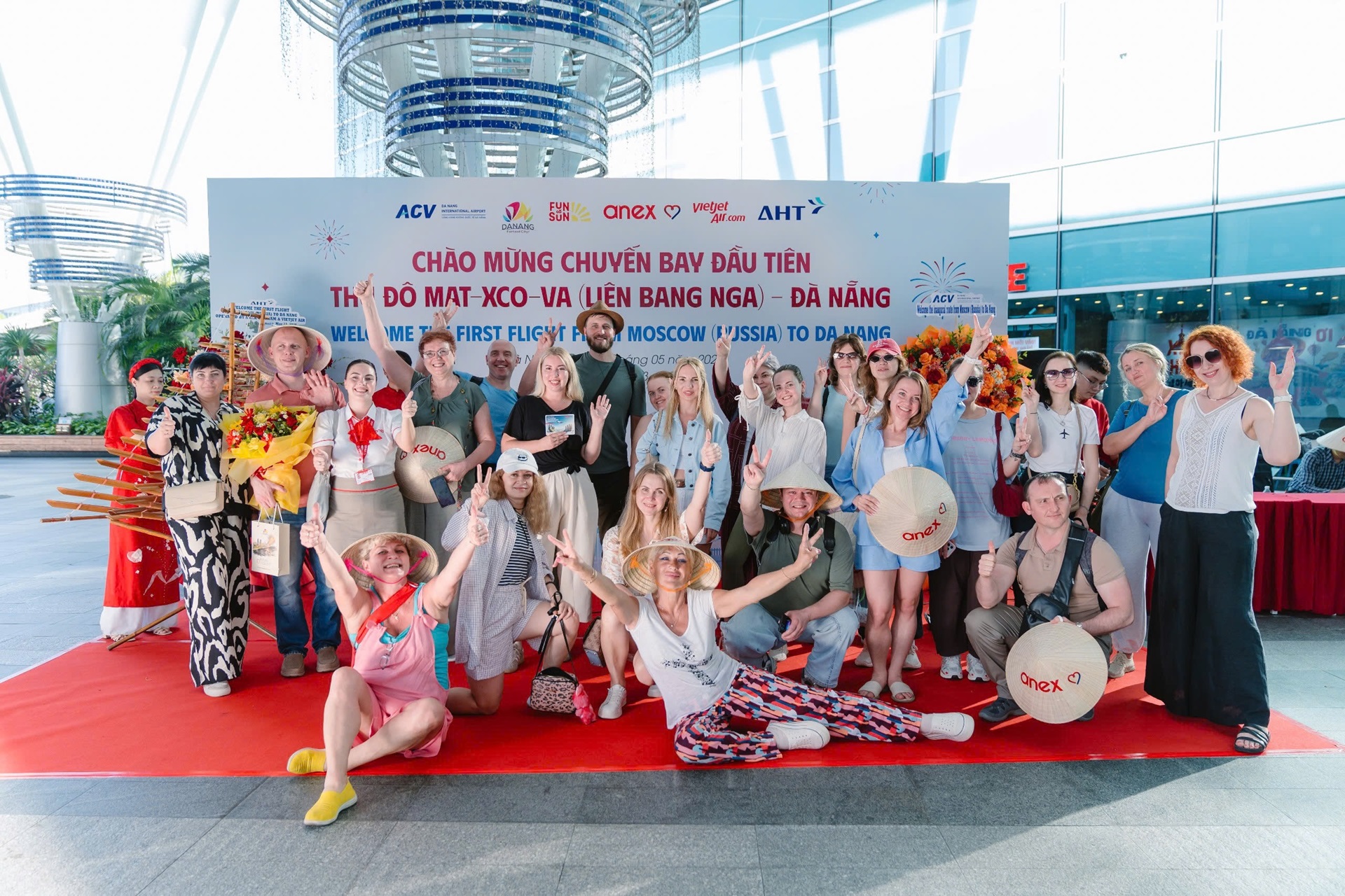 Các chuyến bay từ Nga, CIS và Belarus tiếp tục tăng tần suất khai thác đến thành phố Đà Nẵng trong mùa hè 2026