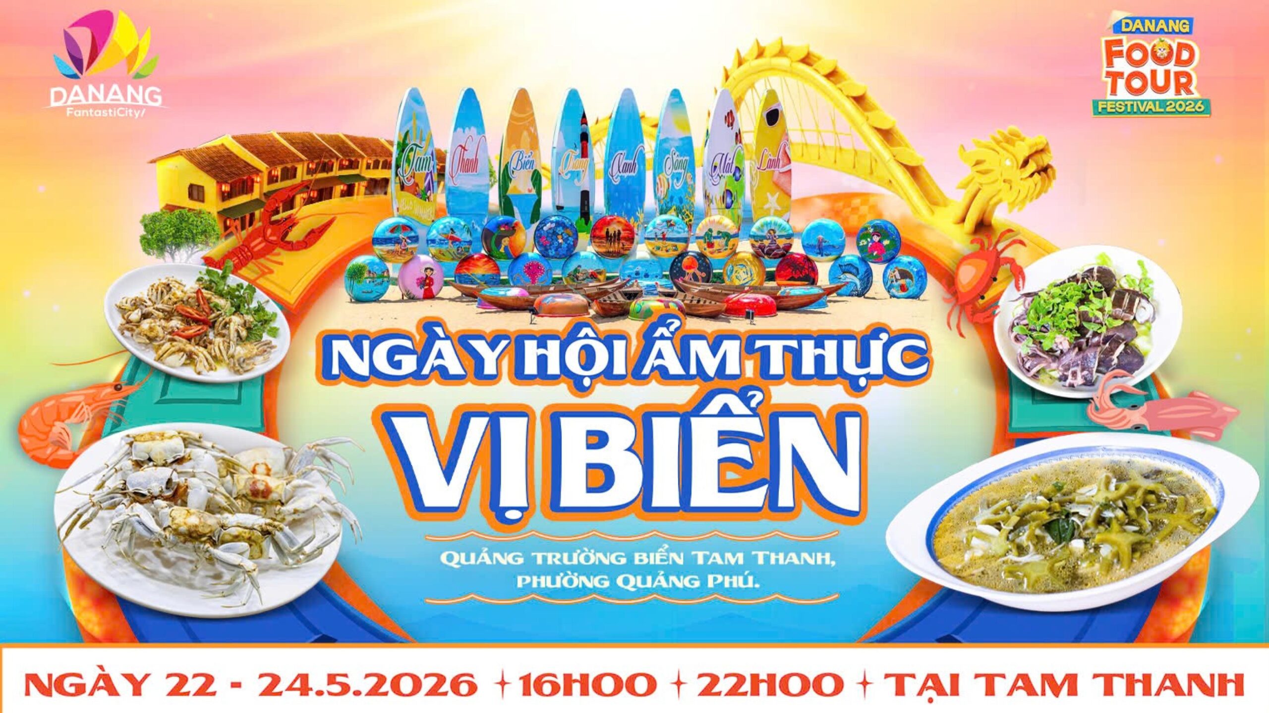 Ngày hội ẩm thực “Vị biển” – Chạm vào nhịp sống làng chài Tam Thanh
