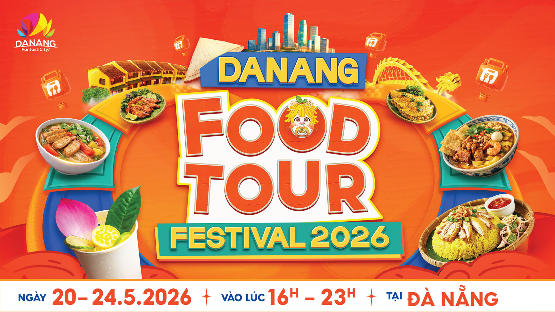 Lễ hội Đà Nẵng Food Tour 2026 -Hành trình khám phá “tinh hoa ẩm thực xứ Quảng”