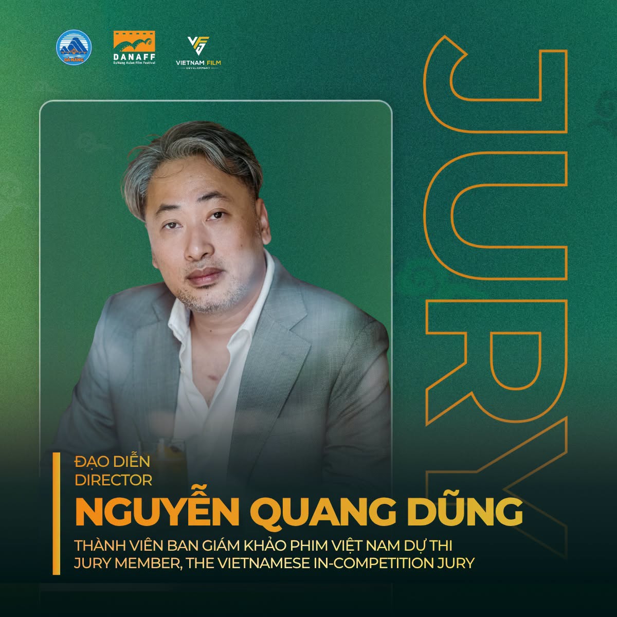 Director Nguyen Quang Dung Joins the Vietnamese Film Competition Jury at DANAFF IV