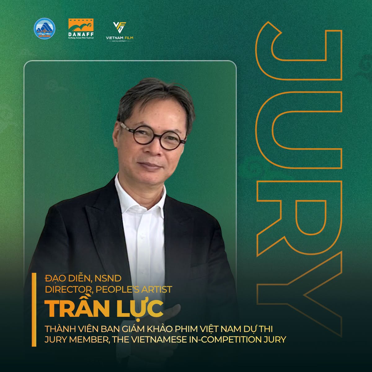 Director and People’s Artist Tran Luc Joins the Vietnamese Film Competition Jury at DANAFF IV