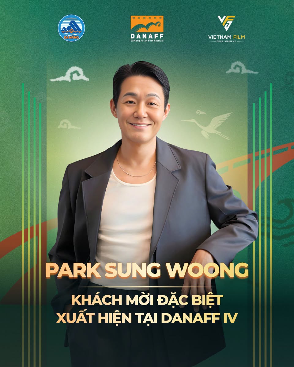 Diễn viên Park Sung-woong sẽ có mặt tại DANAFF IV