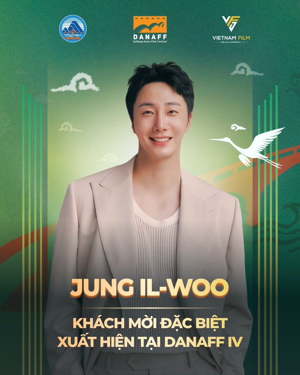 Jung Il-woo xác nhận tham dự DANAFF IV tại Đà Nẵng