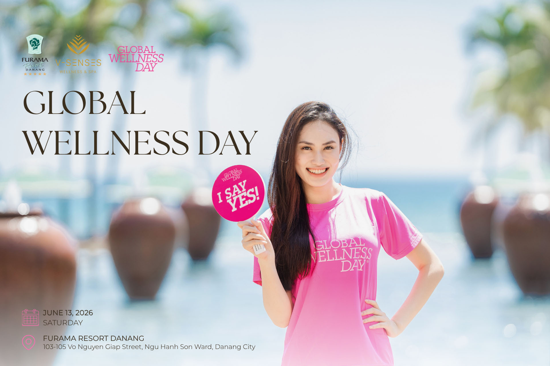 A call to awaken joy in celebration of Global Wellness Day 2026 from Danang