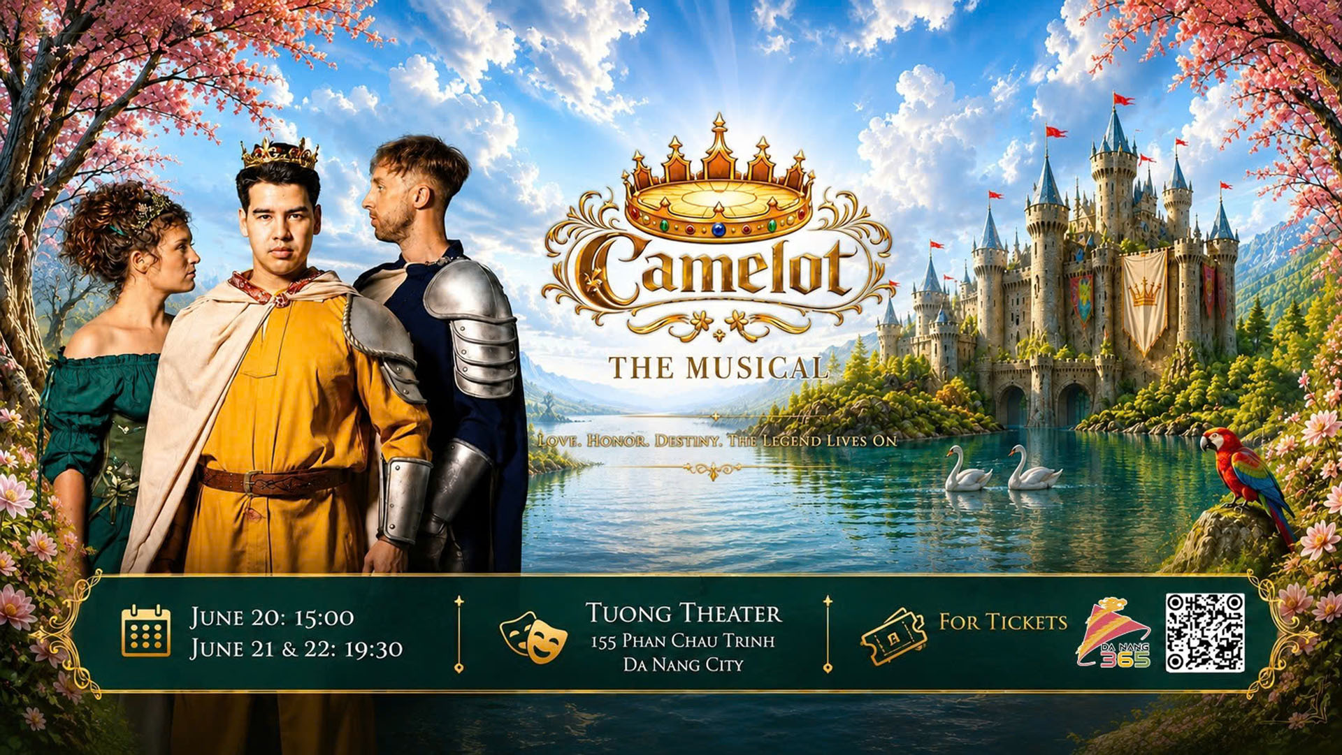 Từ Broadway đến Việt Nam: Vở nhạc kịch Camelot có mặt tại Đà Nẵng