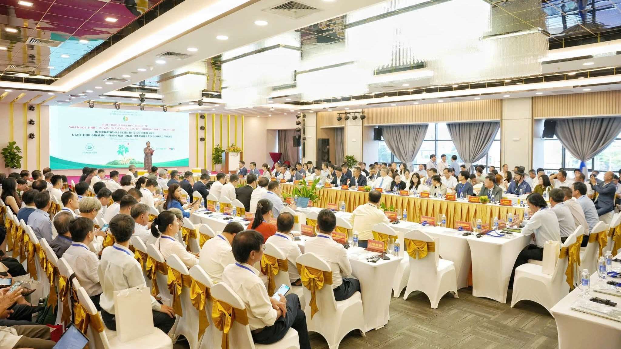 Hội thảo “Sâm Ngọc Linh – Từ sản phẩm quốc gia tới thương hiệu toàn cầu”