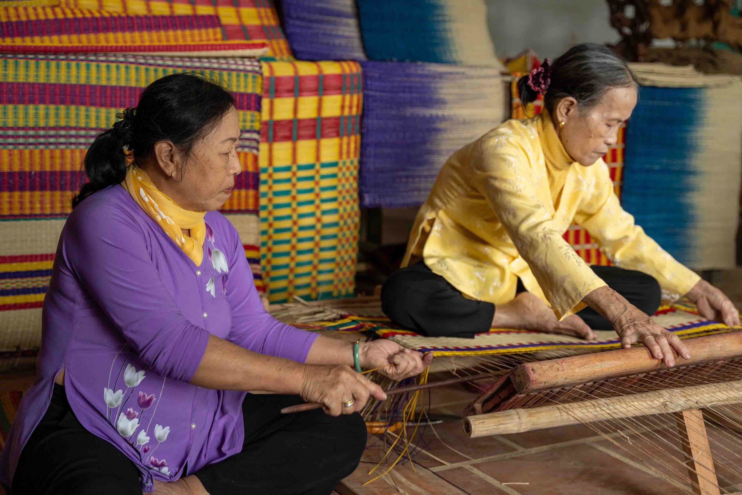 Làng nghề dệt chiếu tại Đà Nẵng