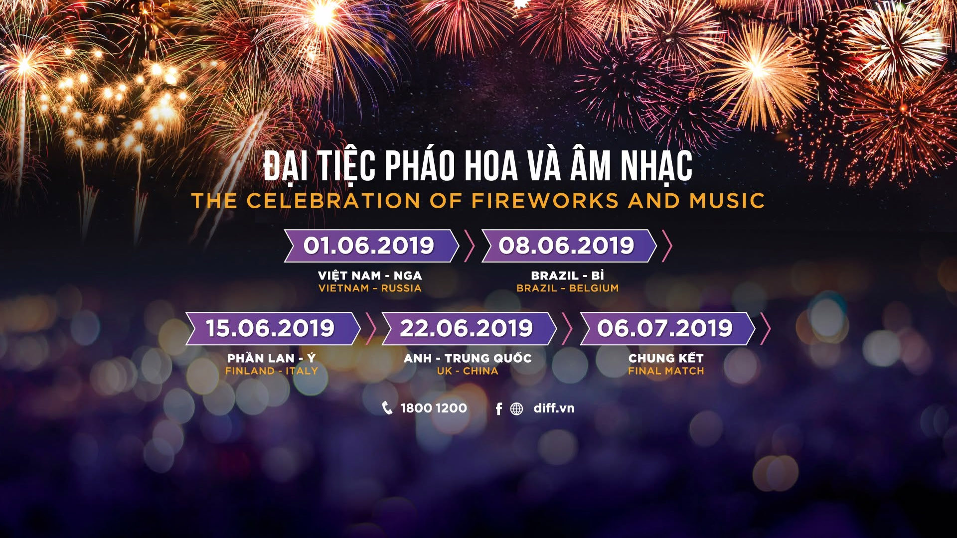 Tổng hợp Lễ hội Pháo hoa Quốc tế Đà Nẵng 2019 – DIFF 2019