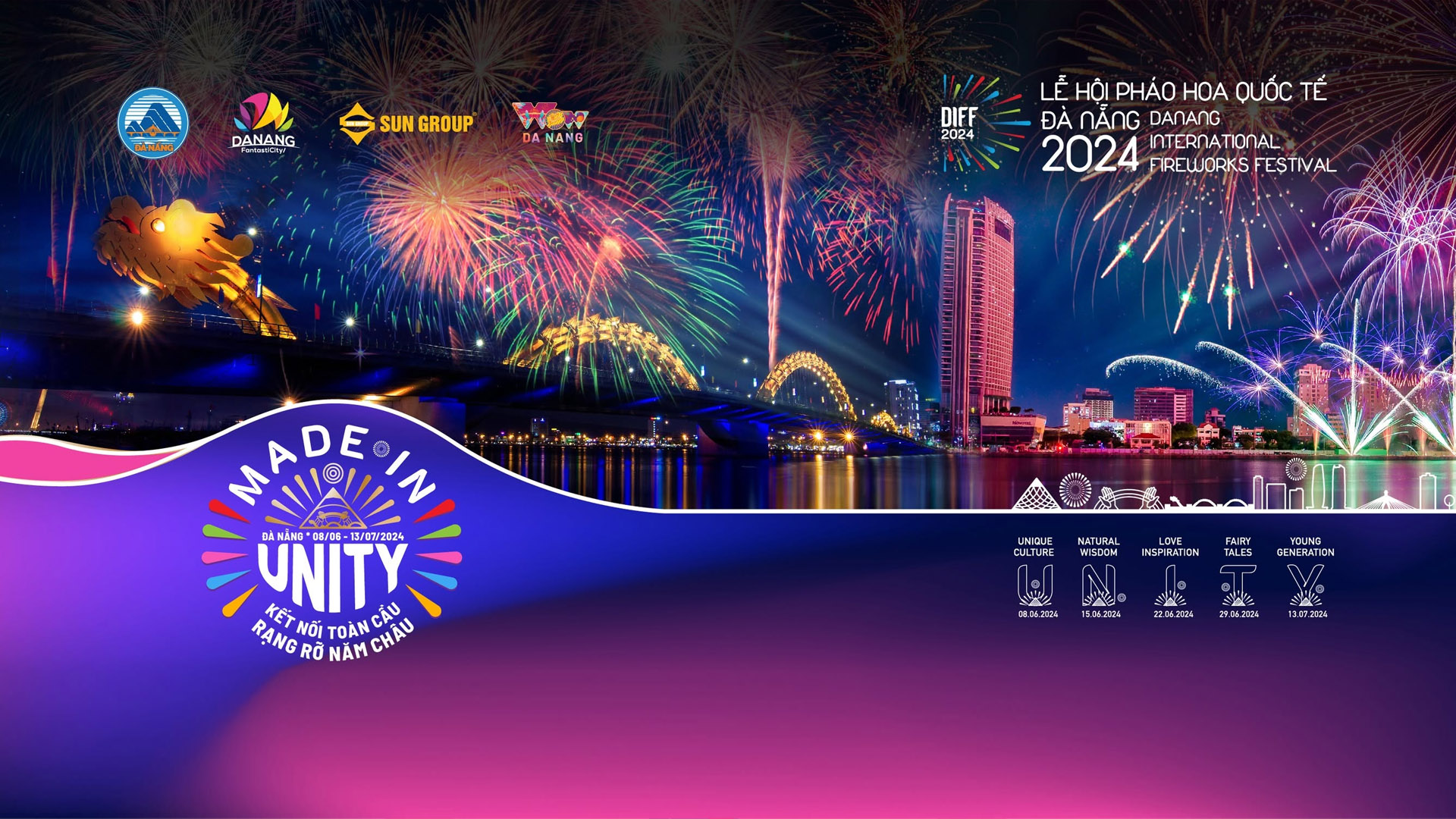 Tổng hợp Lễ hội Pháo hoa Quốc tế Đà Nẵng 2024 – DIFF 2024