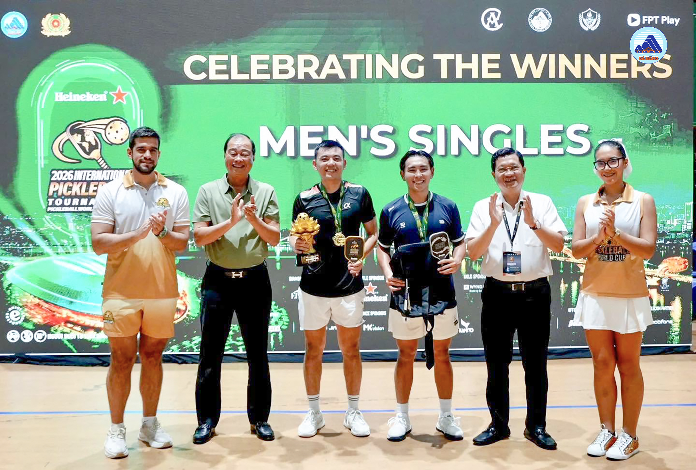 Lý Hoàng Nam ngược dòng kịch tính, vô địch đơn nam Pro Giải Heineken Pickleball World Cup 2026