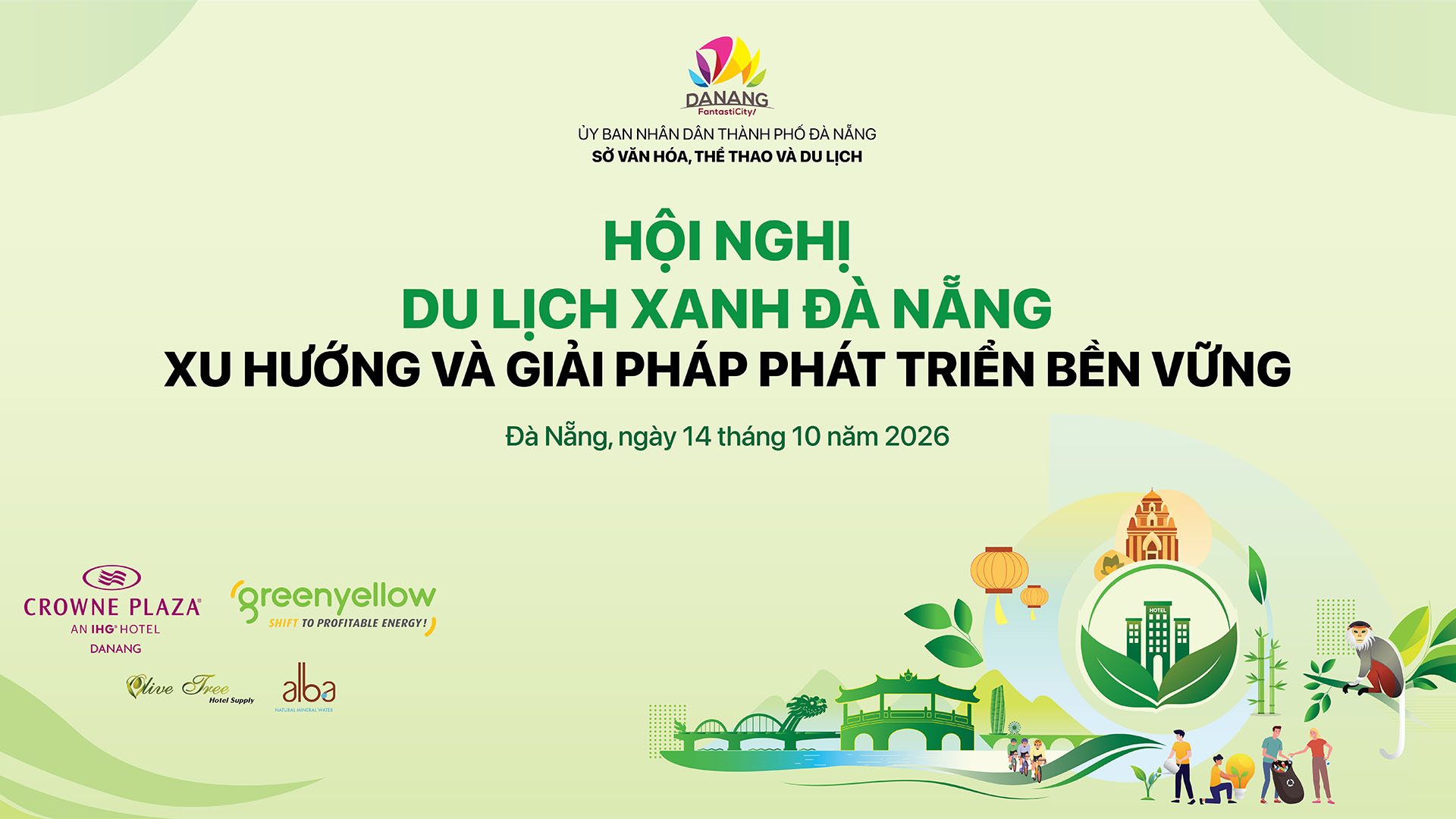 Hội nghị “Du lịch xanh Đà Nẵng – Xu hướng và giải pháp phát triển bền vững”