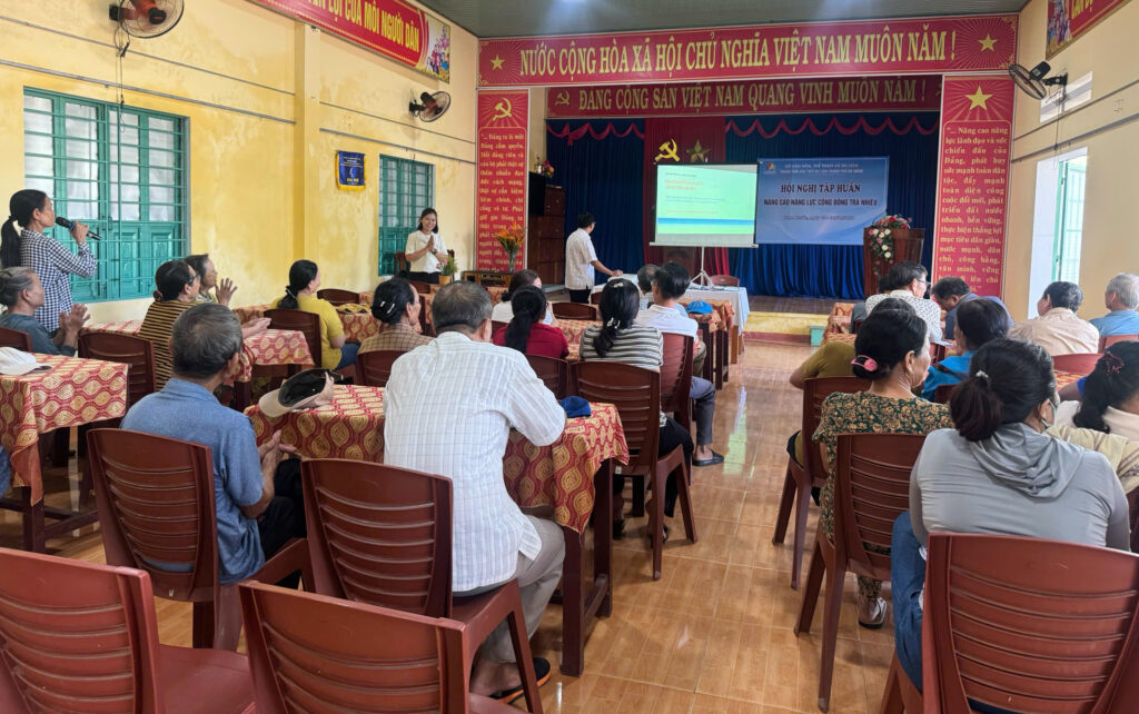 Tập huấn nâng cao năng lực phát triển du lịch cộng đồng Trà Nhiêu