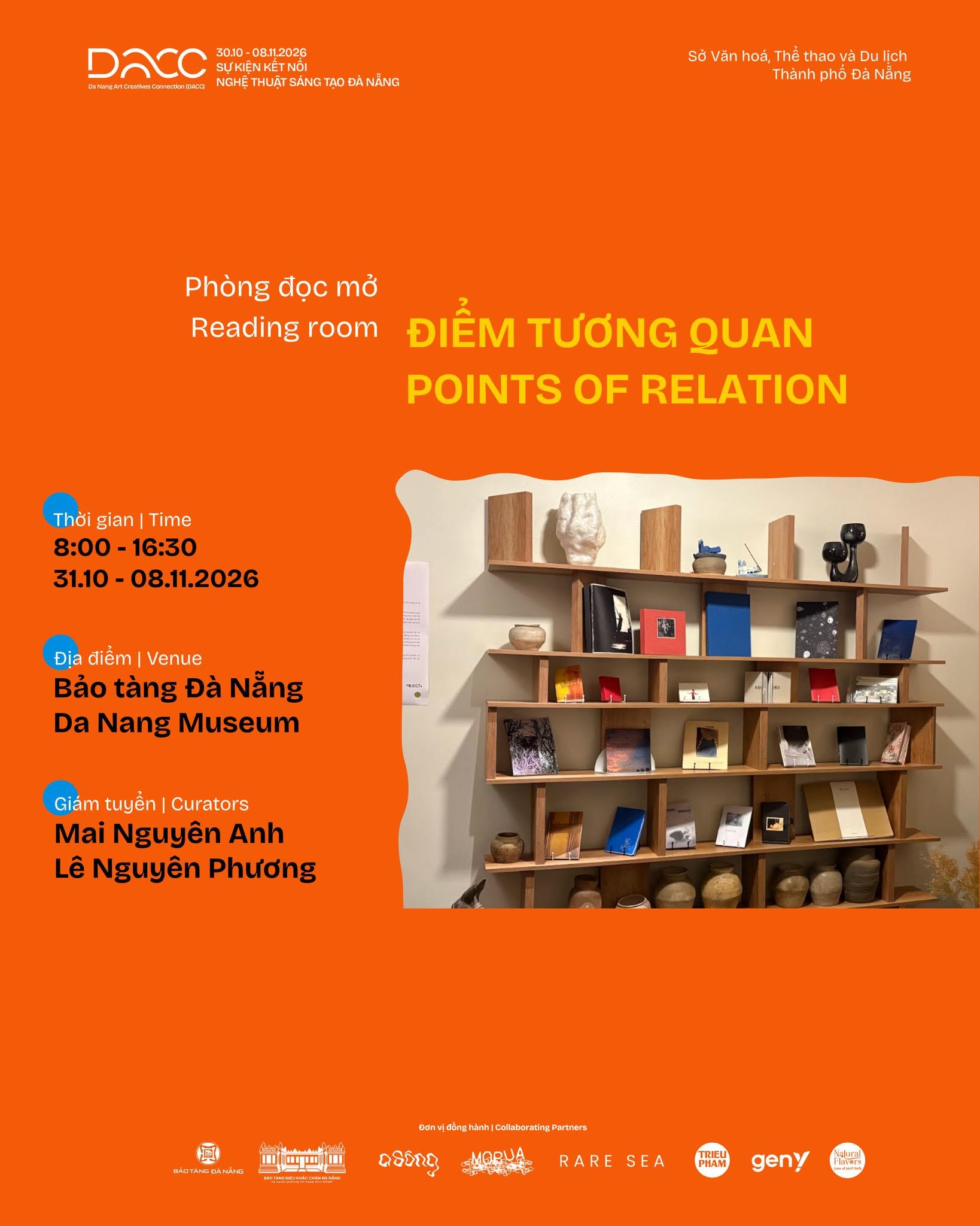Open Reading Room “Points of Relation” at DACC 2026