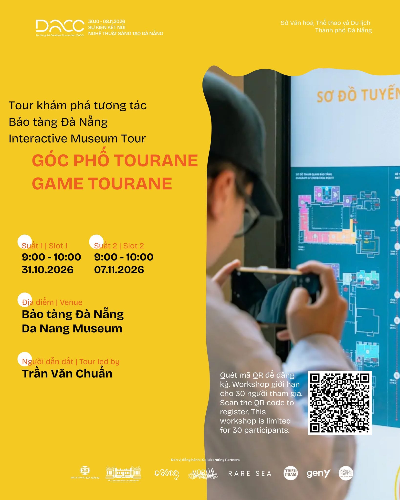 Interactive Museum Tour “Game Tourane” at DACC 2026